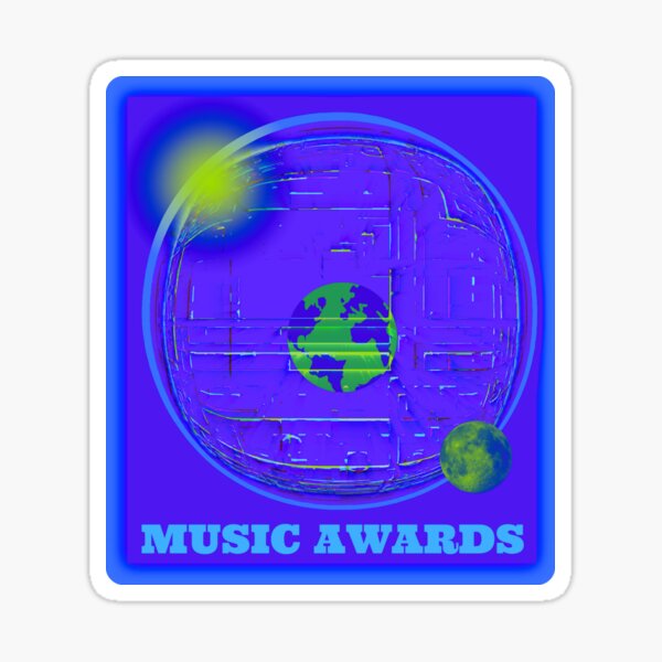 "music awards" Sticker for Sale by DMEIERS | Redbubble