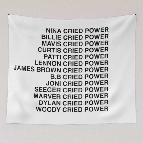 Item preview, NINA CRIED POWER designed and sold by ineffableart.