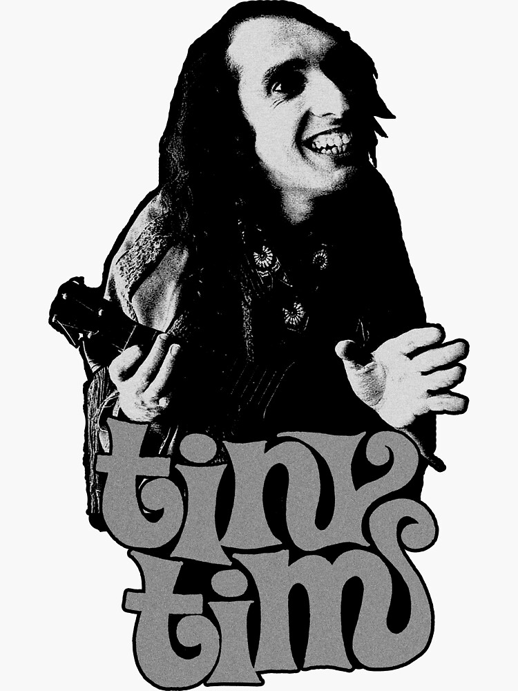 "Tiny Tim 3 Sticker" Sticker by matttluchowski Redbubble
