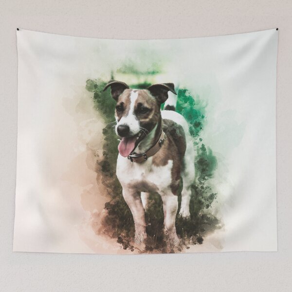 Item preview, Jack Russell Terrier Painting designed and sold by artworkbyrihen.
