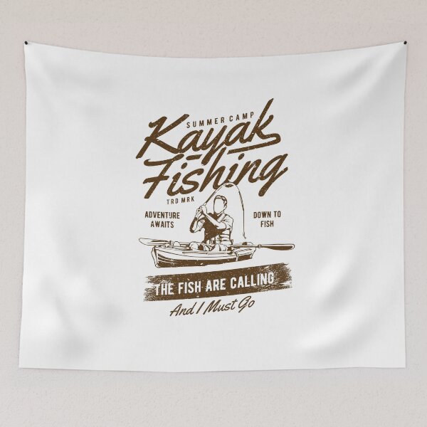 Item preview, Kayak Fishing designed and sold by ArtemNovus.