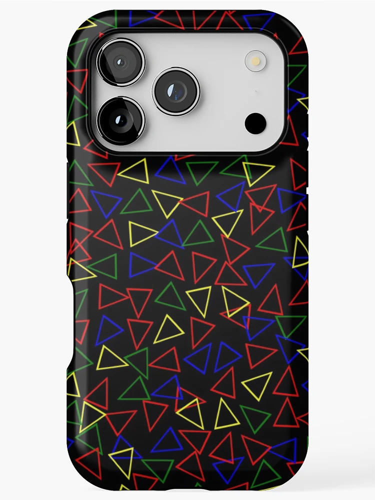 Thumbnail 1 of 4, iPhone Case, Color Triangles designed and sold by EmblemThreads.