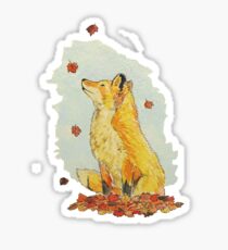 falling for fall Sticker