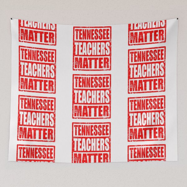Item preview, Red Tennesse Teachers Matter designed and sold by RiffXS.
