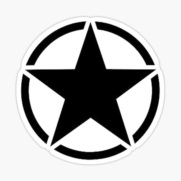 Item preview, Military Invasion Star designed and sold by panzerfreeman.