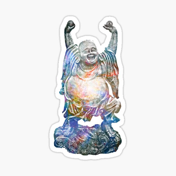 Mystic Whirlpool | Happy Buddha Remixx Sticker