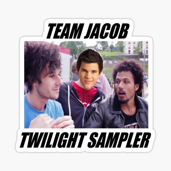 TEAM JACOB TWILIGHT SAMPLER Sticker