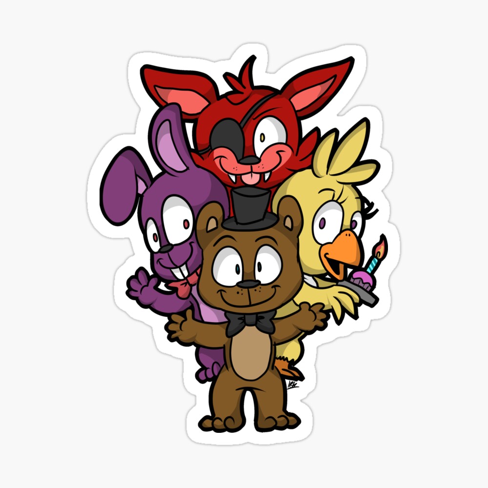 Fnaf Chibi Five Nights at Freddy's  Poster for Sale by AldoEan