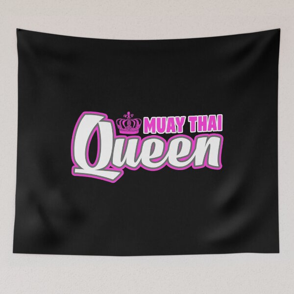 Item preview, Muay Thai Queen Cute Martial Arts Training designed and sold by KNUXX Shop.