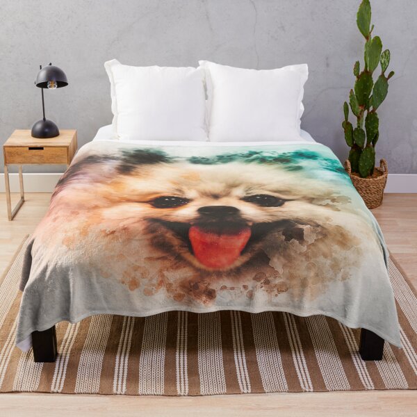 Item preview, Pomeranian Painting designed and sold by artworkbyrihen.