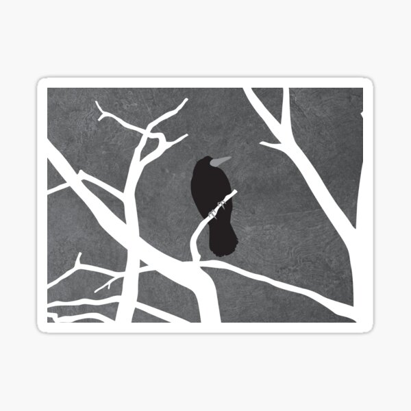 Gray Day Sticker