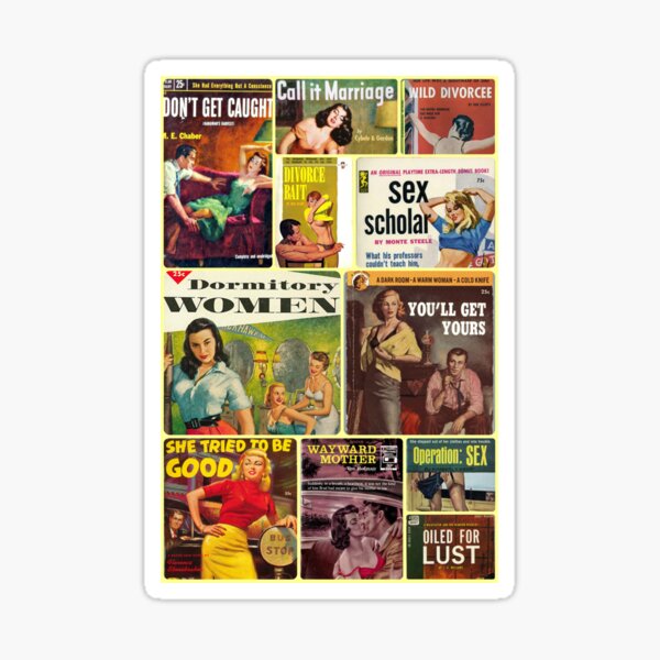 Item preview, Pulp Novel Bad Girls Collage designed and sold by Jennifer Talley.