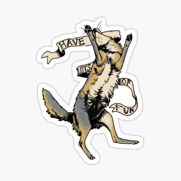 Geh Kojote ... Sticker