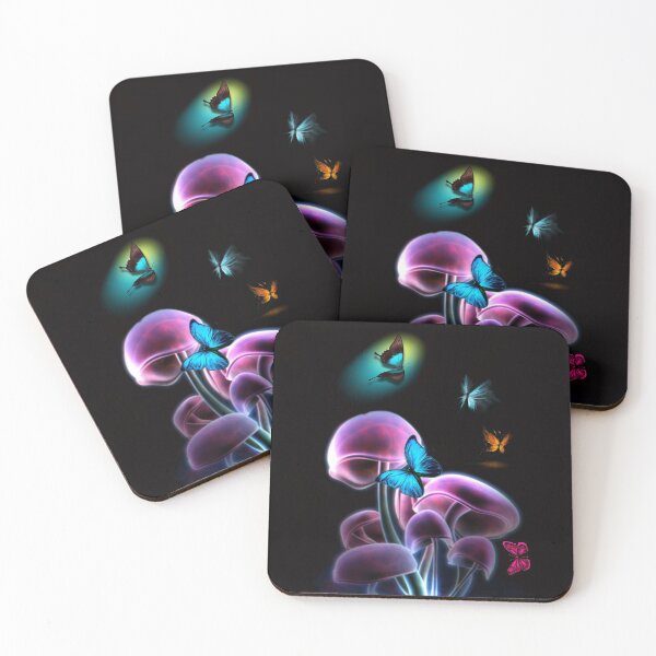 Item preview, WORLD GLOWING MUSHROOMS designed and sold by johnnyssandart.