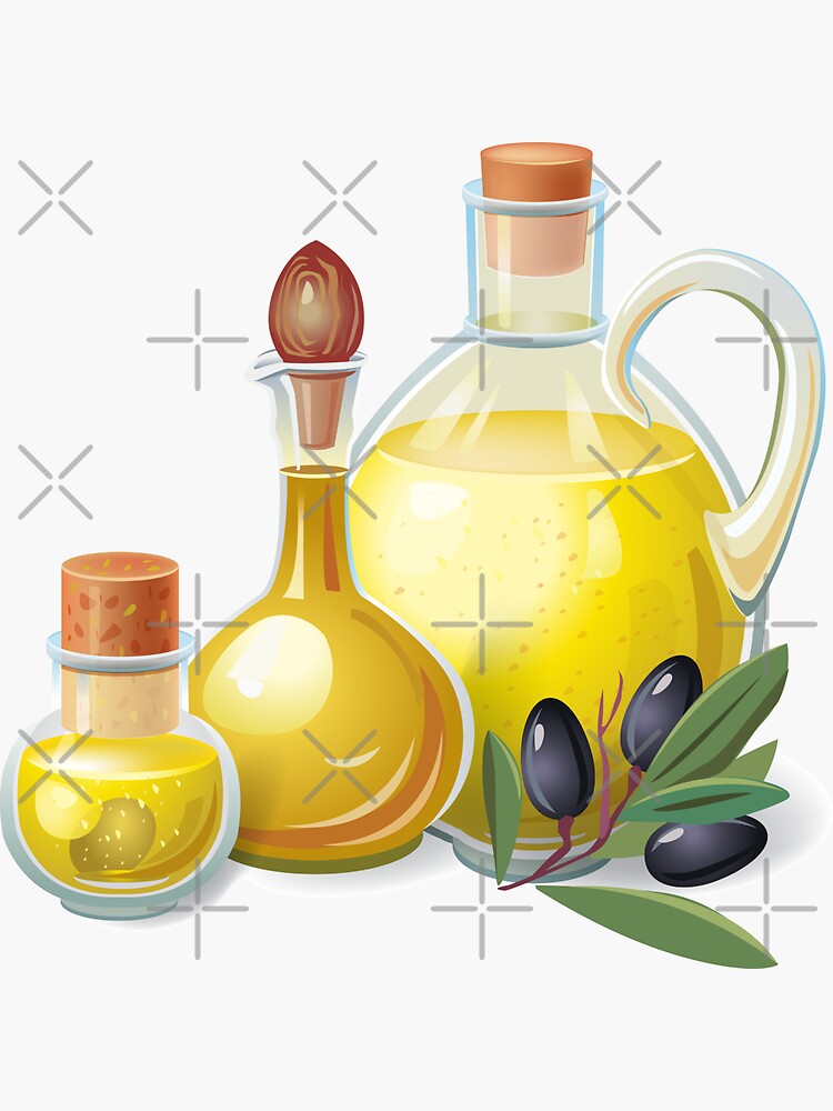 Olive Oil Stickers for Sale