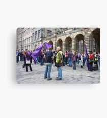 The Meeting of the Clans Canvas Print