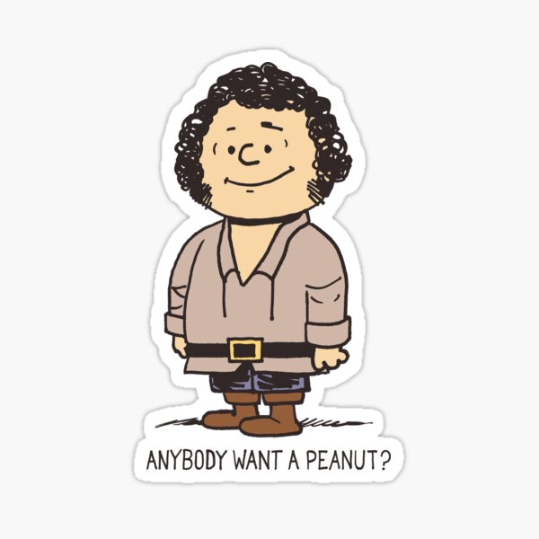 Anybody Want a Peanut? Sticker