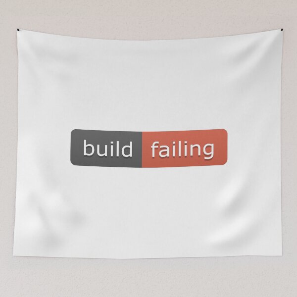 Item preview, Build Failing - Travis CI designed and sold by overflowhidden.