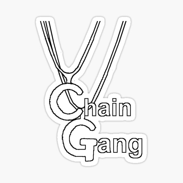 Chain Gang Stickers Redbubble