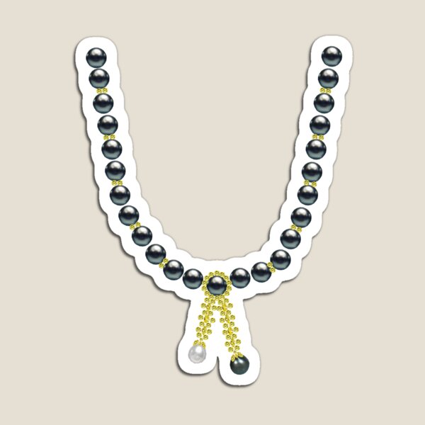 Item preview, Golden Tassel Black Pearls designed and sold by eldonshorey.