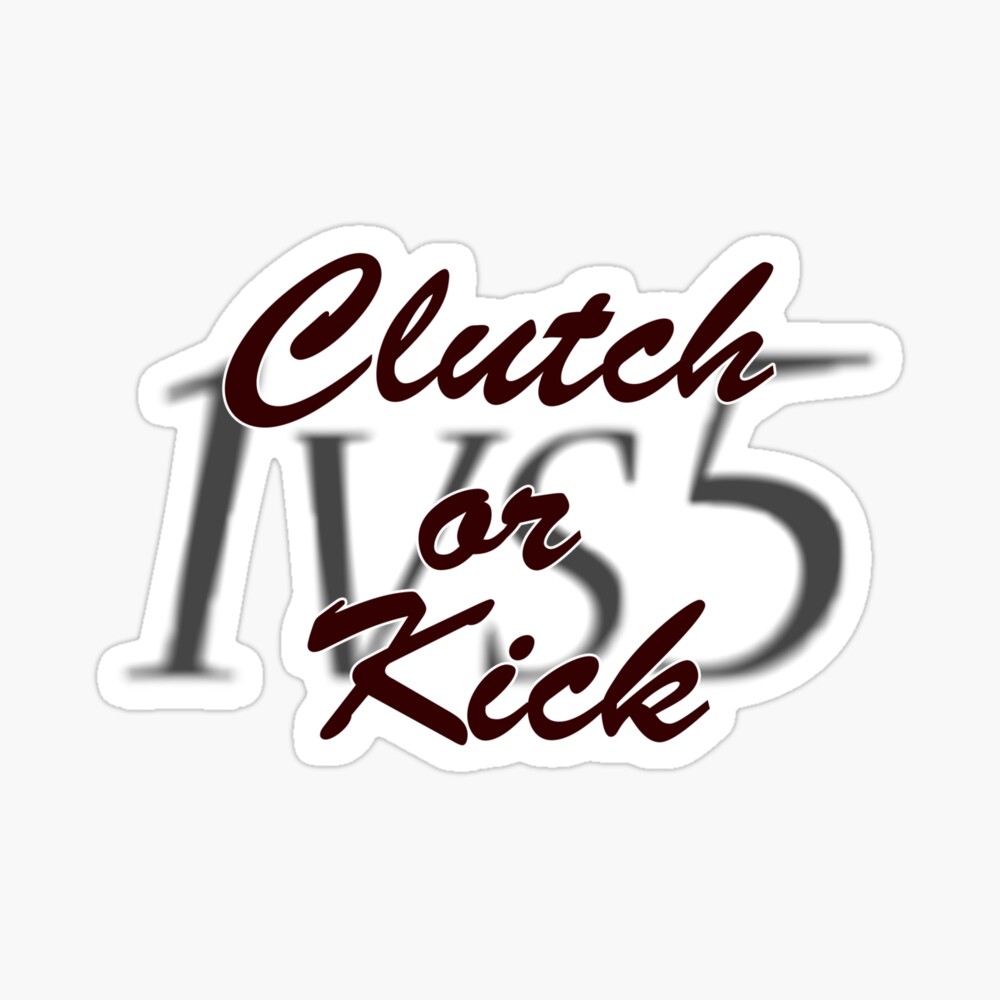 CS:GO - 1vs5 Clutch or kick iPad Case & Skin for Sale by noisemaker