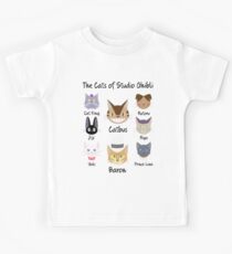 THE CATS OF STUDIO GHIBLI Kids Tee