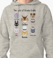 THE CATS OF STUDIO GHIBLI Pullover Hoodie