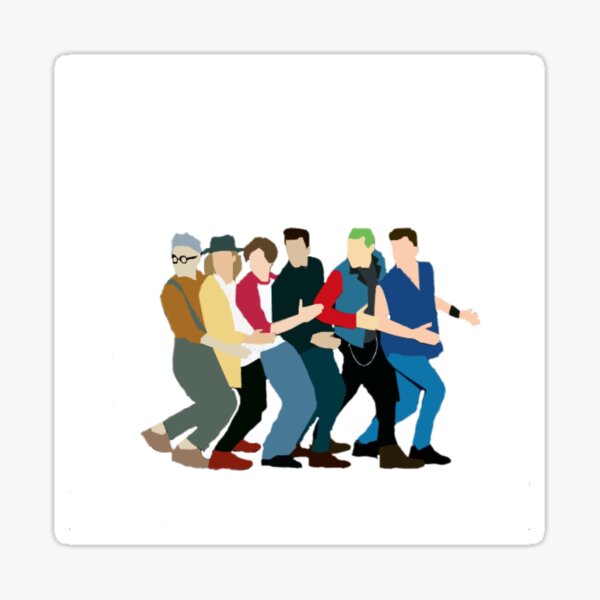 McBusted, minimalist Sticker