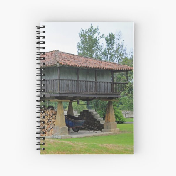 Horreo Asturias Spain Spiral Notebook
