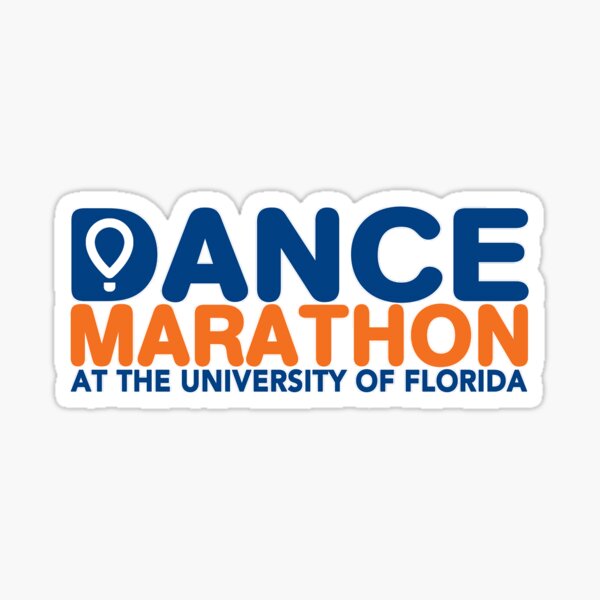 Uf Dance Marathon Stickers Redbubble