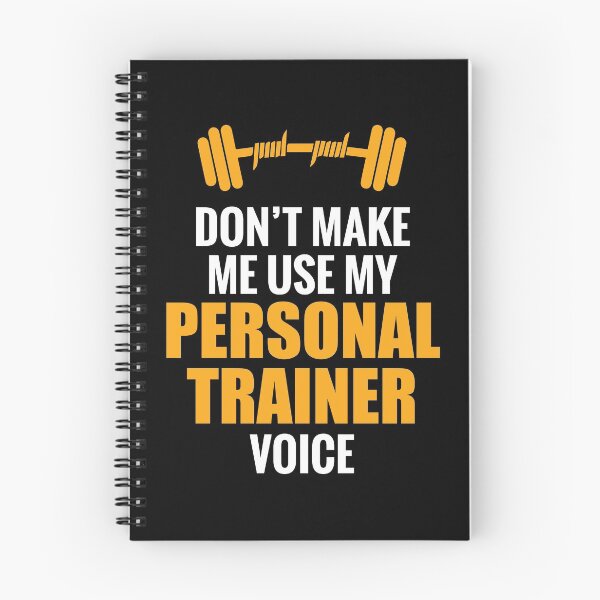 Item preview, Funny Personal Trainer Design Don't make me use my personal trainer voice designed and sold by drwigglebutts.