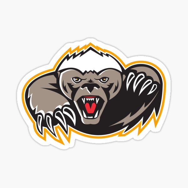 Item preview, Honey Badger Mascot Claw designed and sold by patrimonio.