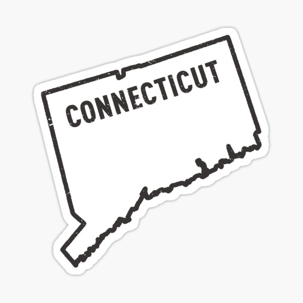 Connecticut - My home state Sticker