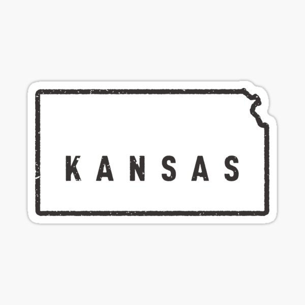 Kansas - My home state Sticker