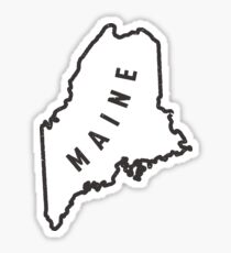 Maine - My home state Sticker