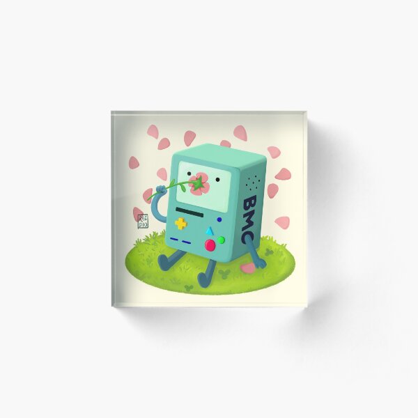 Flowers for BMO Acrylic Block