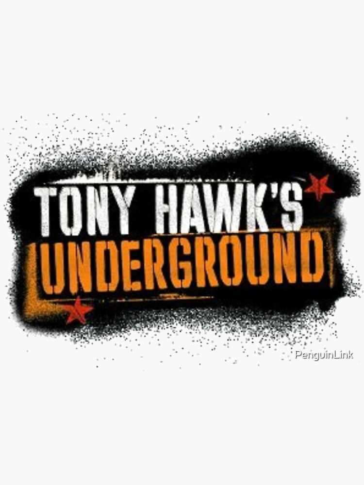 Tony Hawk Underground Sticker for Sale by PenguinLink