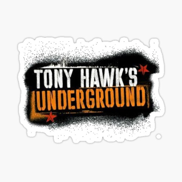 Tony Hawk Underground Sticker for Sale by PenguinLink