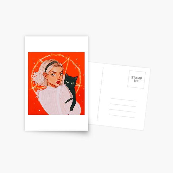the teenage witch Postcard