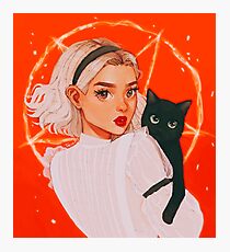 the teenage witch Photographic Print
