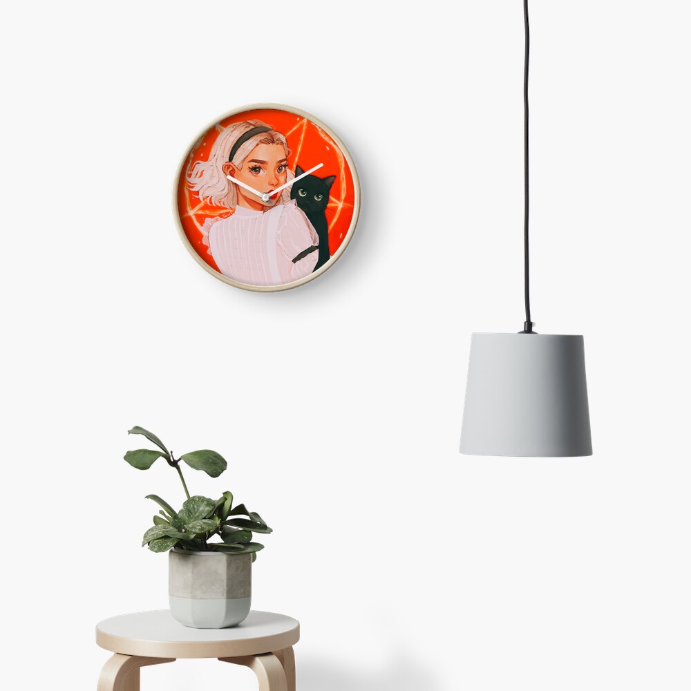the teenage witch Clock