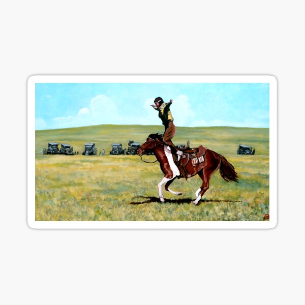 Babette Rides Again Sticker