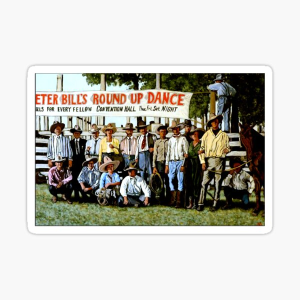 Skeeter Bill's Round Up Sticker