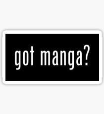 Manga bekommen? Aufkleber Sticker