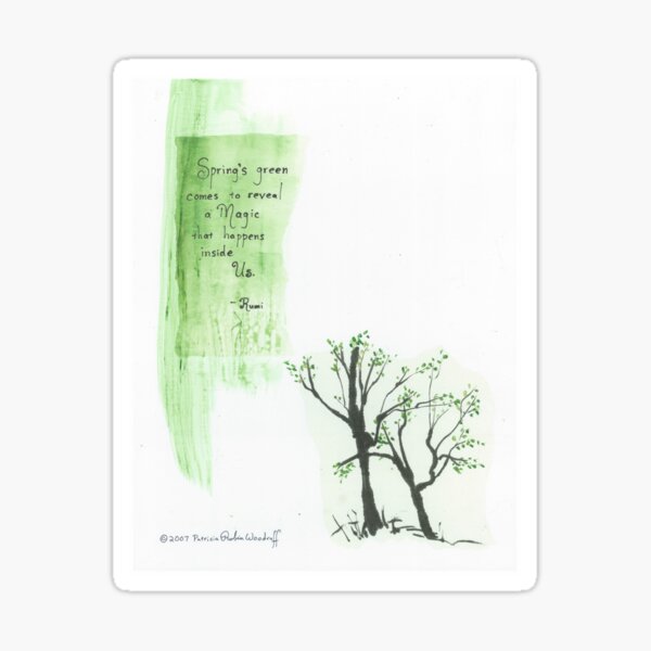 Rumi- Spring Sticker