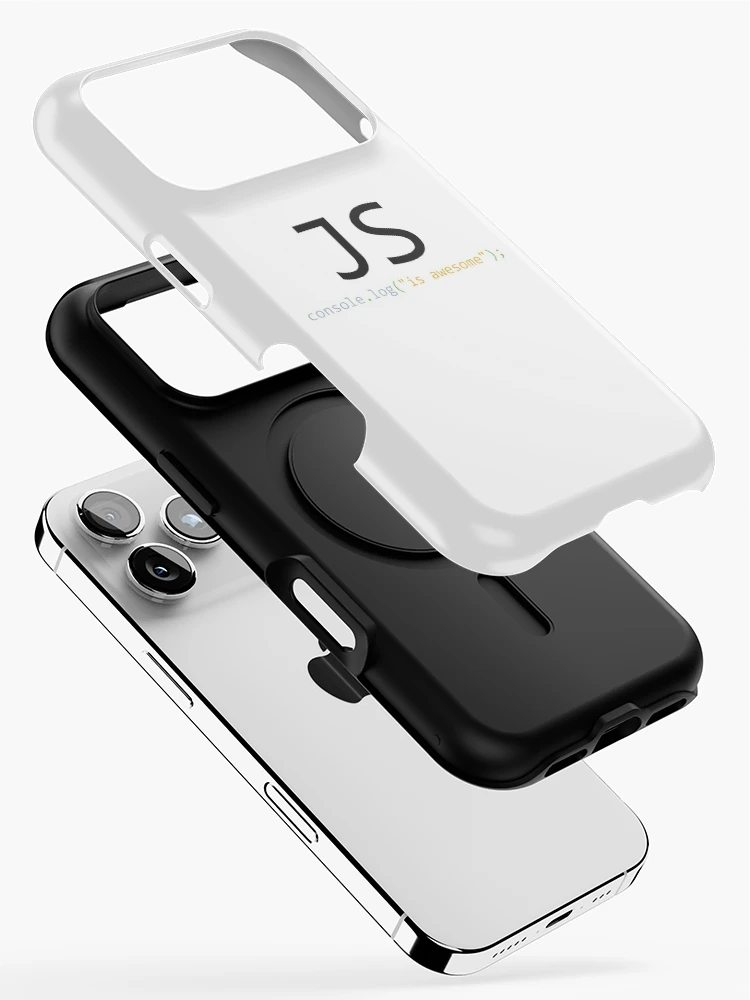 Thumbnail 2 of 4, iPhone Case, JavaScript is awesome designed and sold by Evelyusstuff.