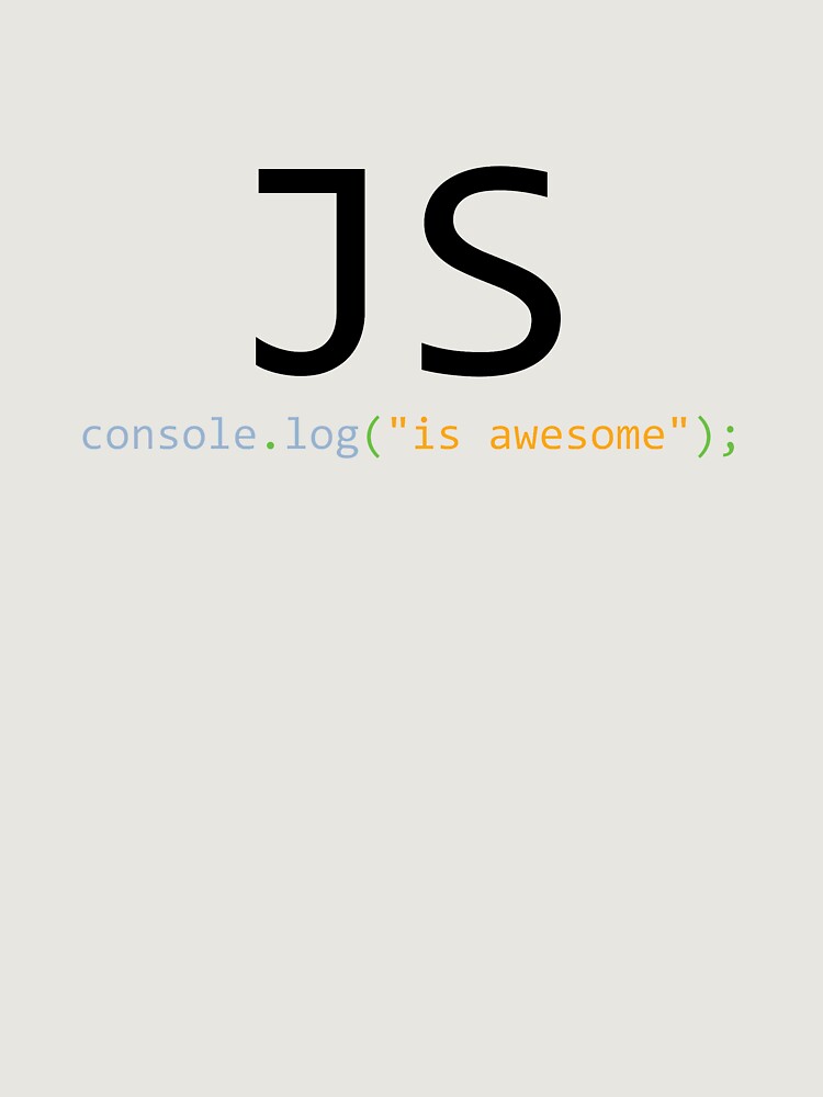 Aperçu 6 sur 6. Sweat à capuche oversize premium avec l'œuvre JavaScript is awesome créée et vendue par Evelyusstuff.