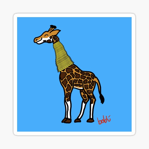 Item preview, African giraffe designed and sold by Xavierboldu.