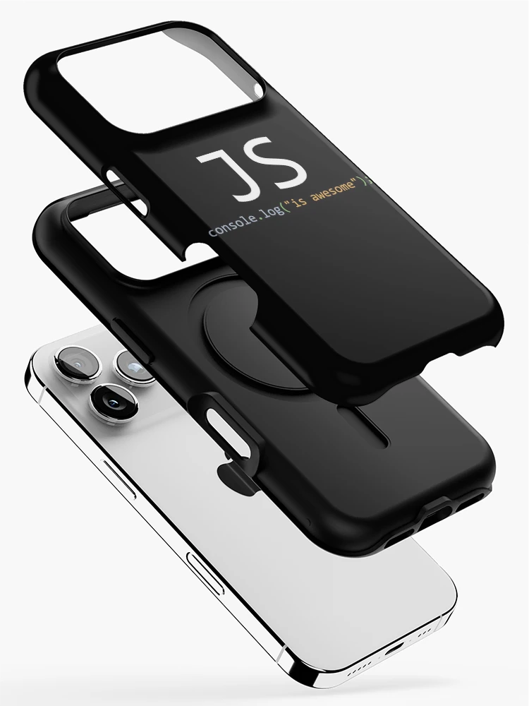 Thumbnail 2 of 4, iPhone Case, JavaScript is awesome designed and sold by Evelyusstuff.