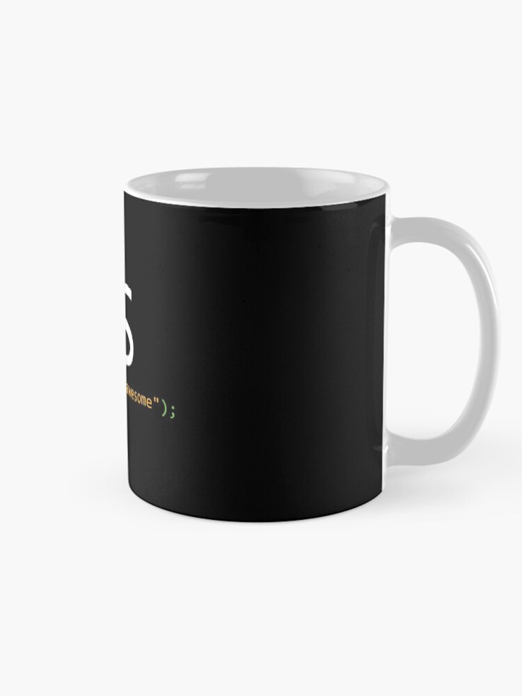 Thumbnail 3 of 6, Coffee Mug, JavaScript is awesome designed and sold by Evelyusstuff.